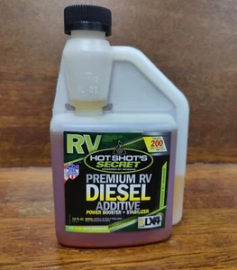 Autocaravana Hot Shot's Secret Premium aditivo diésel 16 oz golosinas exprimibles 200 galones - Imagen 1 de 4