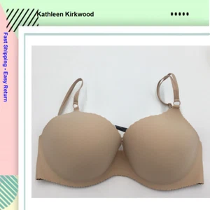 For Everyoung by Kathleen Kirkwood Women's Full Coverage Bra, Nude Cheetah, 38D - Picture 1 of 2