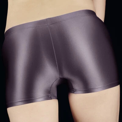 Bragas para mujer Brillantes Satén Calzoncillos Bragas Opaco Gimnasio Cintura media Pantalones cortos Foto 1 de 4