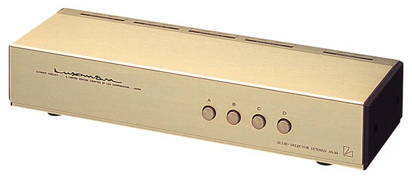 LUXMAN Lux Rca As-44 Audio Linea Selettore 4 Sistema Coassiale Segnale Switching - Immagine 1 di 2