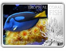 2013 NIUE ISLAND TROPICAL CORAL FISH ROYAL BLUE TANG