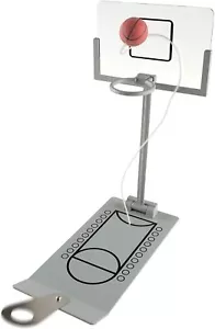 Mini Basketball Game Desktop Folding Spring-Loaded Basketball for Adults, Kids - Picture 1 of 6