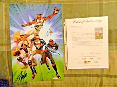 San Francisco Giants 2015 Superheroes and Comics Night Signed Buster Posey Stan - Image 1 of 4