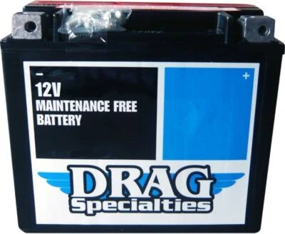 Drag Battery YTX20HBSFT 12V 320cca OE Rep 65991-82B Harley Softail Dyna XL 79-Up - Imagem 1 de 3