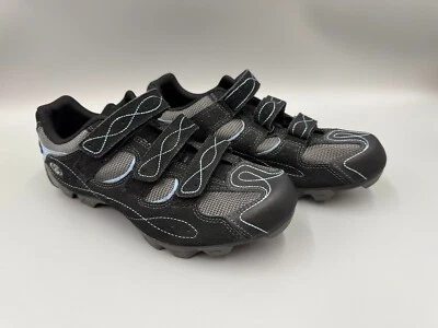 Zapatos de ciclismo para mujer Specialized Riata MTB/grava, negros y azules, talla 10 Foto 1 de 4