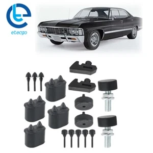 Rubber Stopper & Hood Adjusters Stoppers Fit For 1967-1979 Chevrolet Camaro Iron - Picture 1 of 22