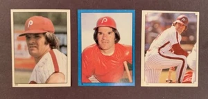 1981-1984 Topps Pete Rose Baseball Stickers - Lot of 3 - Picture 1 of 2