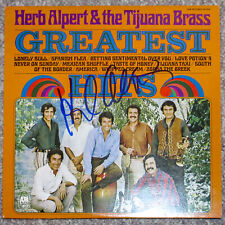 Herb Alpert Signed Greatest Hits Vinyl Album Tijuana Brass PROOF JSA A