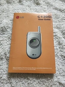 Guide de l'utilisateur du téléphone portable LG C1300i pour téléphone à rabat neuf toujours scellé - Photo 1 sur 18