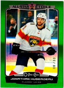 JONATHAN HUBERDEAU 22-23 OPC GREEN RAINBOW FOIL 8/33 SSP ALL STAR 2022-23 # 508 - Picture 1 of 2