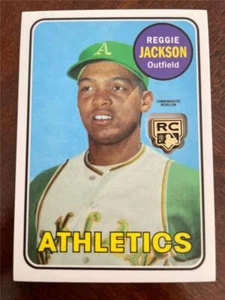 REGGIE JACKSON - 2020 Topps - Rookie Card Retrospective Logo Medallion - Picture 1 of 1