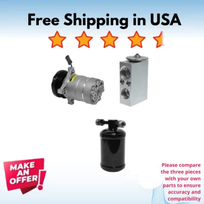 套件 压缩机 A/C Fit 雪佛兰科迈罗 1993 - 1997,庞蒂亚克 Firebird 1993 - 1997 — 第 1/4 张图片