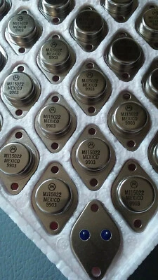 10 pcs.MJ15022 Motorola power transistor - Image 1 of 2