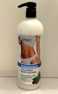 Spascriptions Firming Tighten Tone Collagen Body Lotion With Caffeine & Mint - Picture 1 of 4