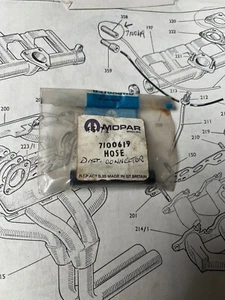 HILLMAN IMP Vacuum Pipe Connector - Distributor to Manifold - Part No. 7100619 - Picture 1 of 2