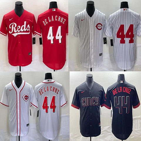 Men's "Elly De La Cruz" #44 "Cincinnati Reds" Cool Base Stitched Jersey 2023 Cover