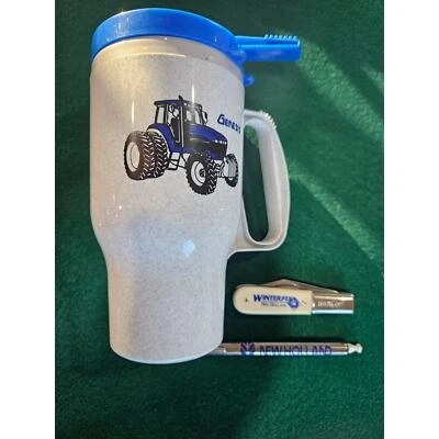 Cuchillo Barlow Imperial de Colección 'New Holland Promo Items, medidor de neumáticos, taza Foto 1 de 4