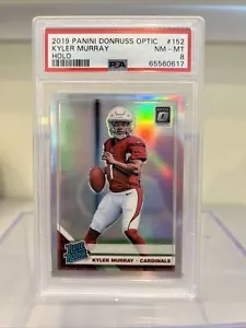 2019 Donruss Optic Kyler Murray Holo bewertet Rookie PSA 8 - Bild 1 von 2