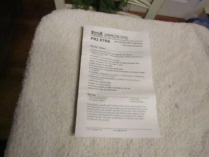 Digitrax PR3 XTRA Decoder Programmer Instructions ONLY - Picture 1 of 5