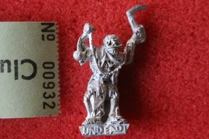 Citadel C18 Undead Samurai Ta Skelett Metall Figur Warhammer 1980er OOP Mint GW - Bild 1 von 2