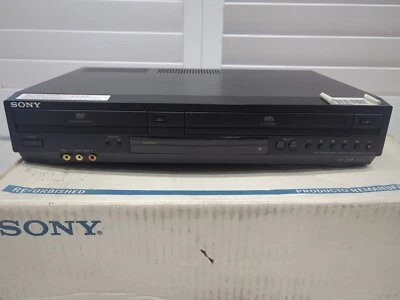 Sony SLV-D380P DVD and VCR Combo With Remote REFURBISHED Nice! Ships Free! RK - Image 1 of 4
