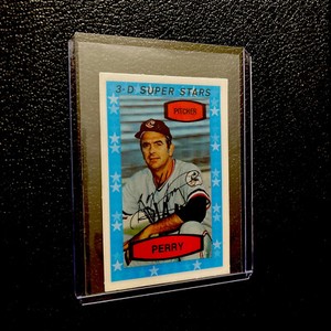 1975 Kellogg's #45 Gaylord Perry • Cleveland Indians • EXMINT/NR-MINT •