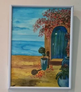 Original acrylic painting framed - Picture 1 of 1