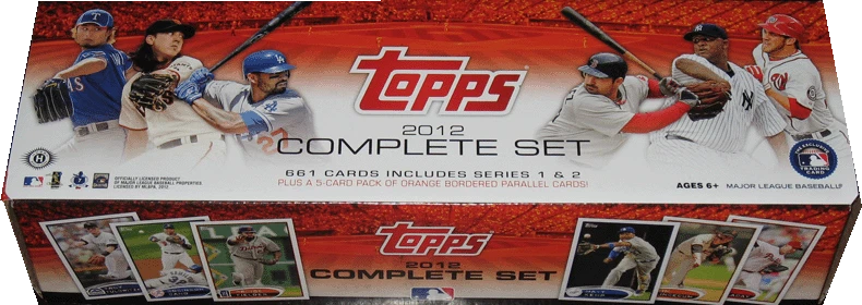 2012 Topps/Complete Your Set #601-661 - Crisp Cards from Factory Sealed Break - Image 1 of 1