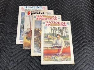 Old Hunting & Fishing Magazines National Sportsman Field & Stream 1920-30’s (4) - Picture 1 of 7