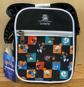 Space Jam: A New Legacy Character Checkered Crossbody Bag NWT - Picture 1 of 7