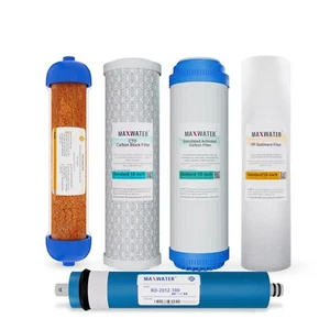 5 Stage Reverse Osmosis RO.DI Water Filter Replacement set 100 GPD for Aquarium - Picture 1 of 6