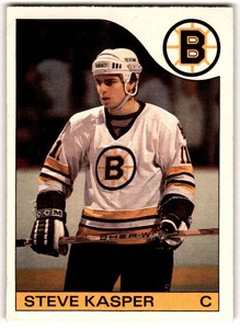1985-86 O-Pee-Chee Steve Kasper #79 Boston Bruins