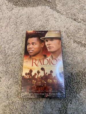 RADIO VHS NEW - CUBA GOODING JR, ED HARRIS  043396013056 Foto 1 de 2