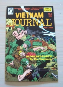 Vietnam Journal #3 - "Scorched Earth" Apple Comics 1988 - Estado sin leer - Imagen 1 de 3