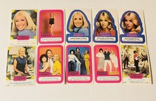 Three’s Company Suzanne Sommers Chrissy Sticker Card Lot X10 TV Collectibles #B