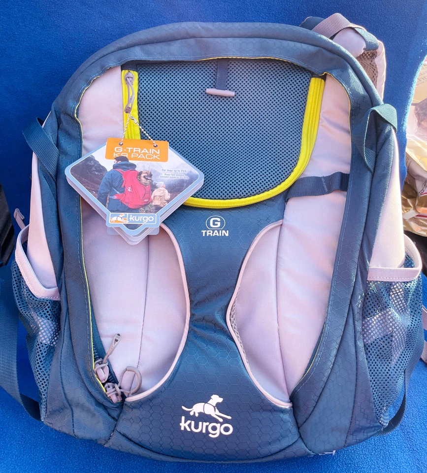 Mochila de transporte para perros Kurgo G-Train paquete K9 - Modelo ZCR17-17477 - NUEVA Foto 1 de 1