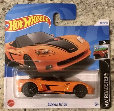 Hot Wheels CORVETTE C6 ARANCIONE 2024 1:64 - Immagine 1 di 2