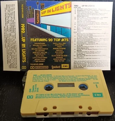 Various – 1982 Up In Lights - cassette tape sound excellent, cover VG+ - Image 1 of 2