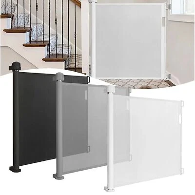 Einziehbares Türschutzgitter Babyschutzgitter Absperrgitter Türgitter Tür-Rollo - Bild 1 von 4