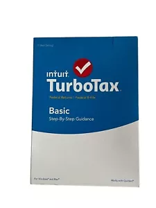 2015 Intuit TurboTax - Basic Federal + E-File - Brand New - Factory Sealed - Picture 1 of 6