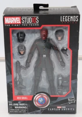 Marvel Studios RED SKULL Capitán América: Los primeros diez años nuevo en caja Foto 1 de 4