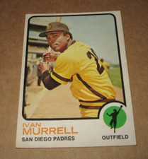 1973 CANADIAN O-PEE-CHEE BASEBALL #409 IVAN MURRELL SAN DIEGO PADRES
