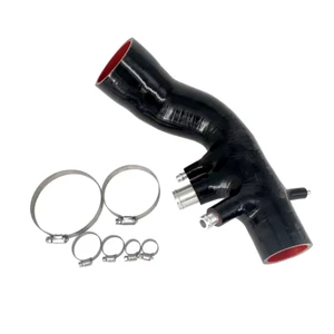 Tubo aspirazione Silicon per punto abarth/alfa MiTo 1.4 T-JET ITALIA NERO - Imagen 1 de 4