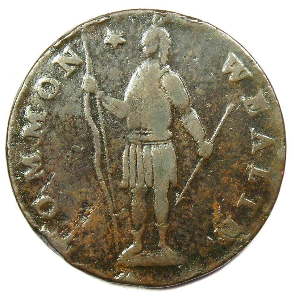 1788 Massachusetts Cent Colonial Copper Coin 1C - Rare Early Colonial Coin! - Image 1 of 2