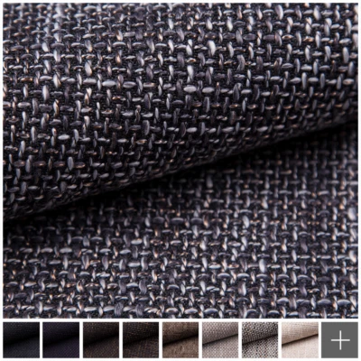 novely® LANZ Polsterstoff Möbelstoff Bezugsstoff grob gewebt | Meterware | 1lfm