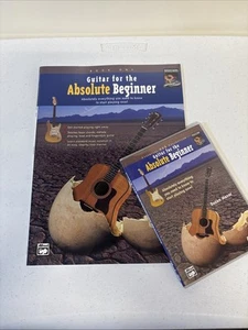 Guitar for the Absolute Beginner DVD And Book - Learn Acoustic & Electric Guitar - Picture 1 of 9