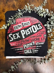 SEX PISTOLS Unisex Printed T Shirt Fun Novelty Punk Pop Group 80s 90s Gift - Picture 1 of 7