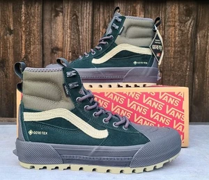 Talla 7 - Vans Sk8-Hi MTE 3 GORE-TEX Cazador Aislado / Verde Ejército NUEVO - Imagen 1 de 7