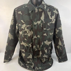 Vetements Burtmar Garrison Dress Camouflage Jacket 42 Large Military Pockets - Picture 1 of 13