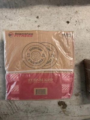 Juego de placas BalanceFrom Fitness 45lb Foto 1 de 2